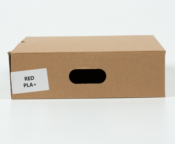 Фото 2 - Червоний PLA Plus (ПЛА плюс) пластик філамент для 3D принтера 1кг, 1.75мм, 330м Filament