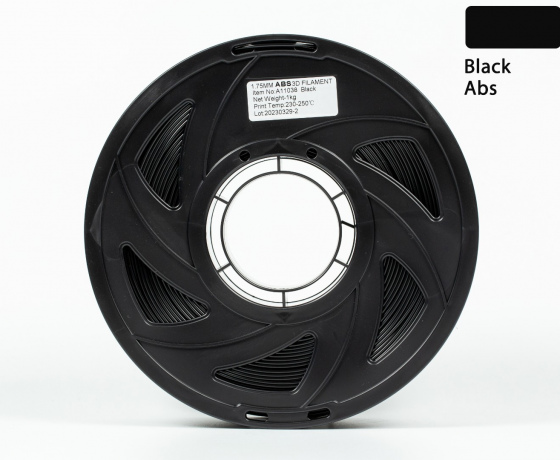 Фото 5 - Чорний ABS пластик Tronxy для 3D принтера 340m | 1 кг | 1,75 мм