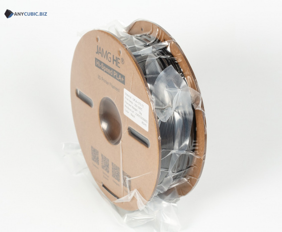 Фото 4 - Чорний Високошвидкісний філамент для швидкісного друку Hi-Speed PLA+ JAMGHE 1,75 мм 1kg