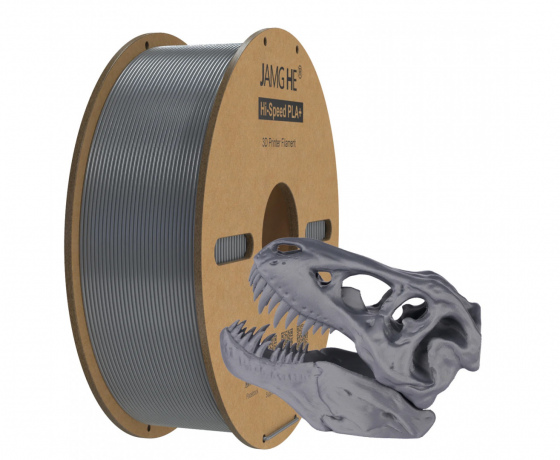 Фото 8 - Срібний Високошвидкісний філамент для швидкісного друку Hi-Speed PLA+ JAMGHE 1,75 мм 1kg