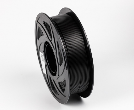 Фото 2 - Чорний Матовий Пла Пластик 1кг | 1.75мм | 330м
