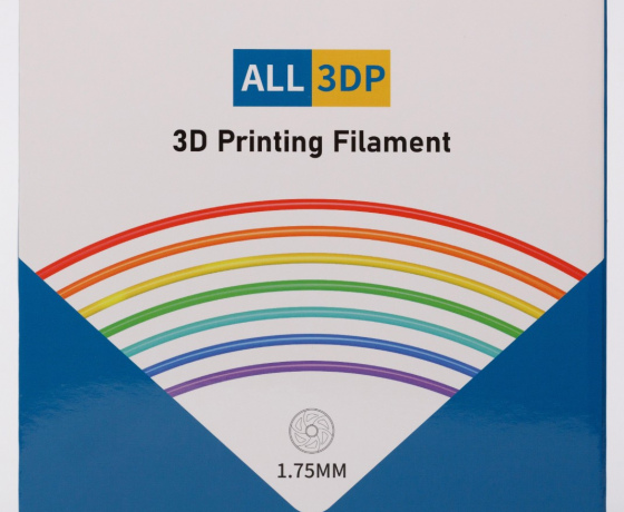 Фото 6 - Серебристый Металік PETG пластик для 3D принтера | PETG Filament Metal silver 1кг | 1.75мм | 330м