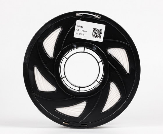 Фото 3 - Білий PLA пластик для 3D принтера | ⚔ Pla White ⚔ 1кг | 1.75мм | 330м