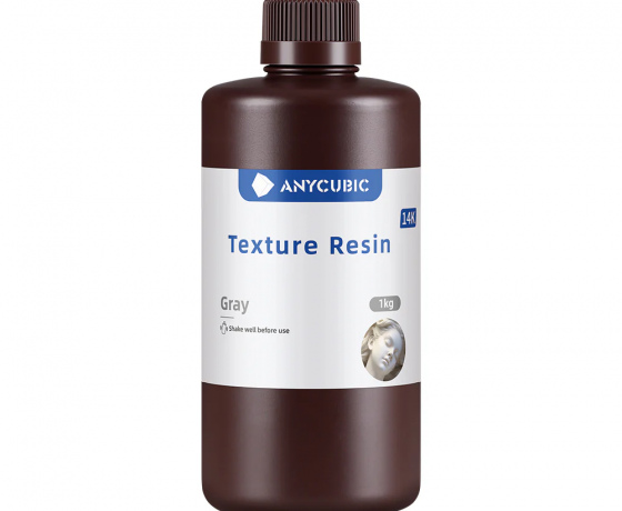Фото 2 - Текстура Фотополімерна смола Сірий Anycubic